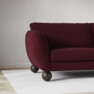 Madison Lux - 2-sits soffa med schäslong vänster - Röd
