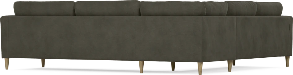 Bridge - Hörnsoffa, 2+3-sits - Grå