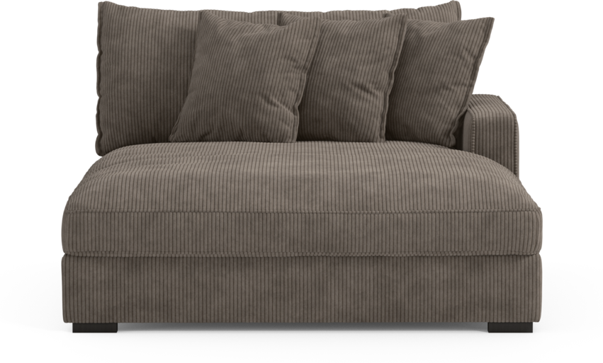 Rossi - Schäslong XL höger - Brun