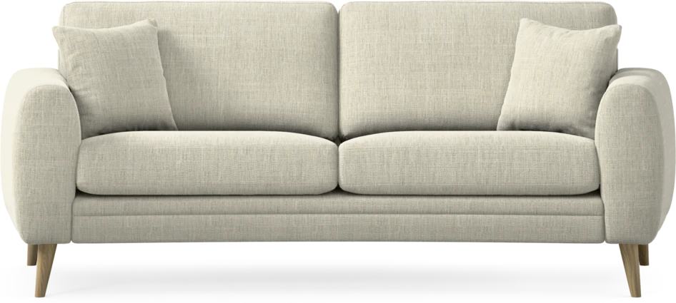 Eden - 2,5-sits soffa svängd - Beige
