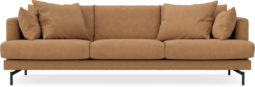 Harper - 4-sits soffa - Gul