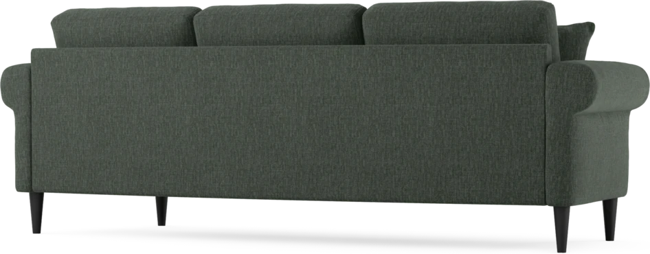 Eden - 3-sits soffa svängd - Grön