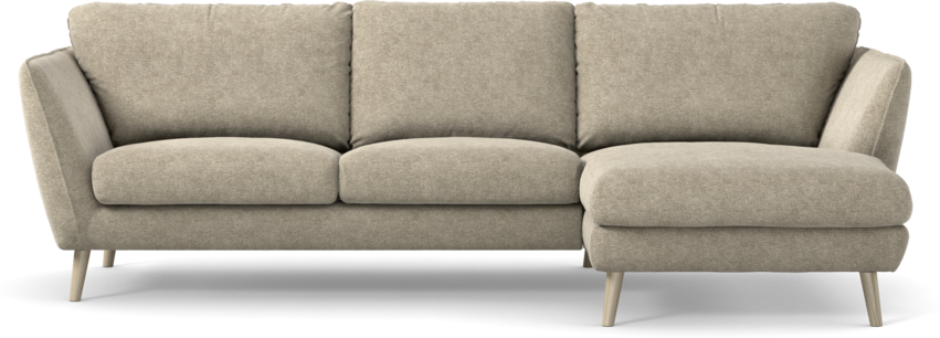 Madison - 2-sits soffa med schäslong höger - Beige