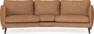 Madison - 3-sits soffa svängd, 90 cm - Orange