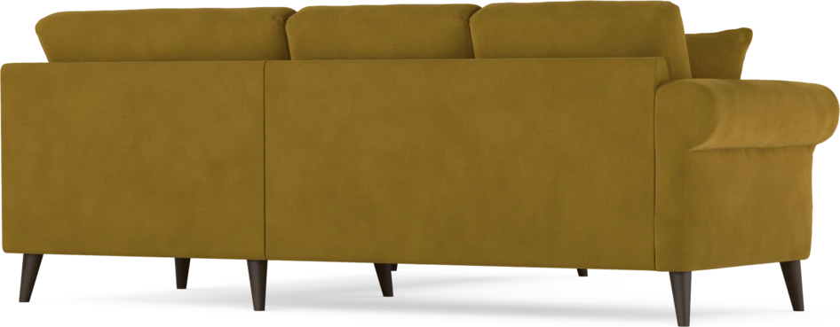 Eden - Hörnsoffa, 2+2-sits - Gul