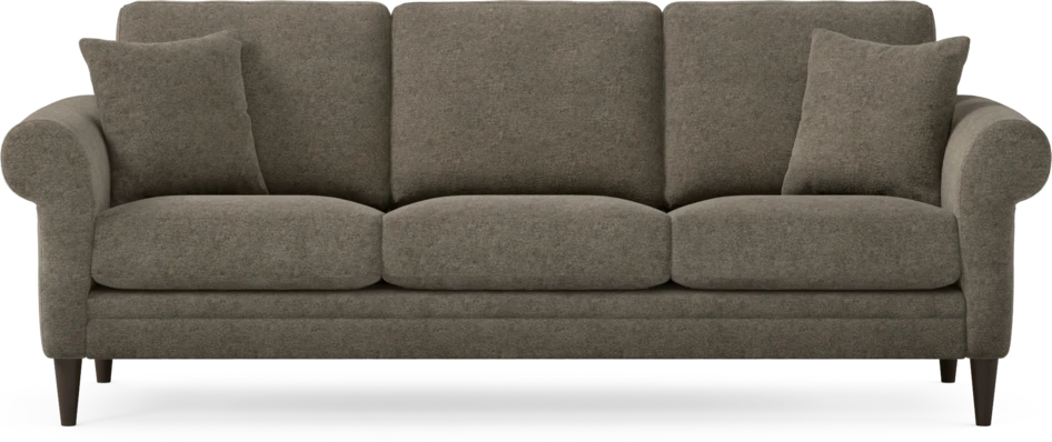 Eden - 3-sits soffa - Brun