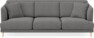Macy Lux - 3-sits soffa XL - Grå