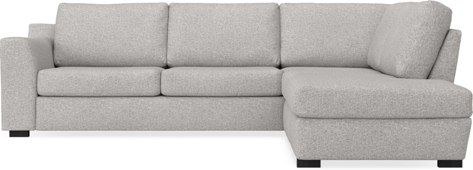 Friday - 2,5-sits soffa med divan höger - Vit