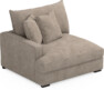 Rossi - 1,5-sits med armstöd vänster - Beige