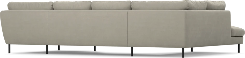 Madison - 2-sits soffa med divan vänster och schäslong höger - Grå