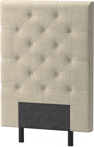 Delux Pikerad - Sänggavel, 90-210 cm - Beige