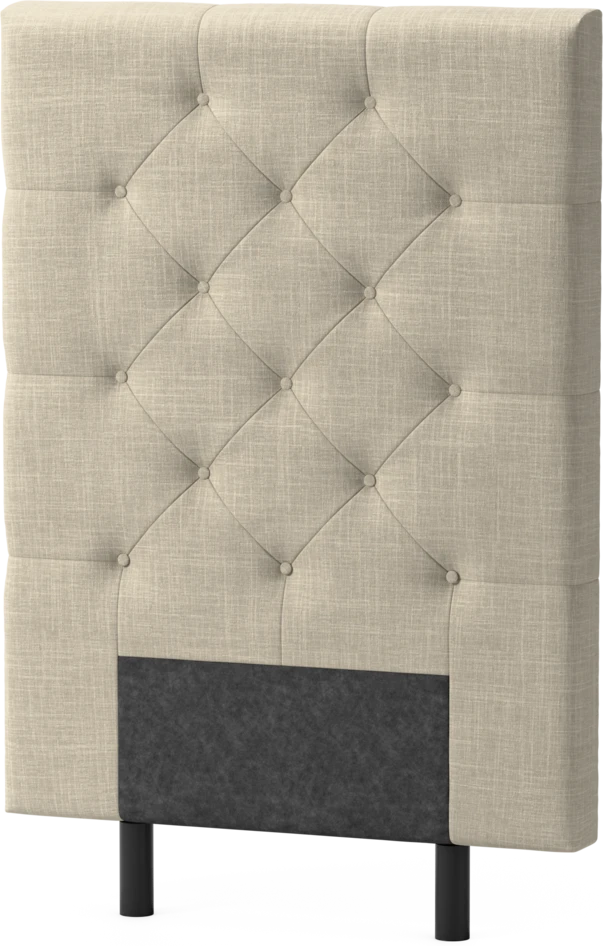 Delux Pikerad - Sänggavel, 90-210 cm - Beige