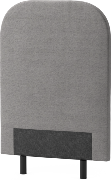 Delux Rundad - Sänggavel, 90-210 cm - Grå