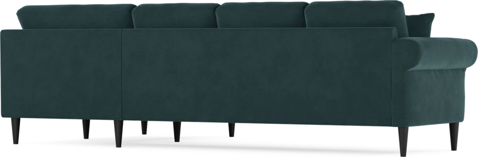 Eden - Hörnsoffa, 3+1-sits - Blå