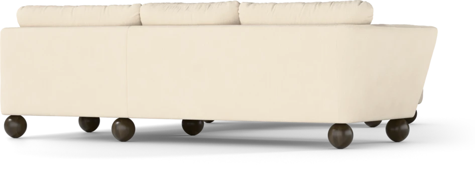 Madison Lux - Hörnsoffa med schäslong höger - Beige