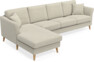 Eden - 3-sits soffa med schäslong - Beige