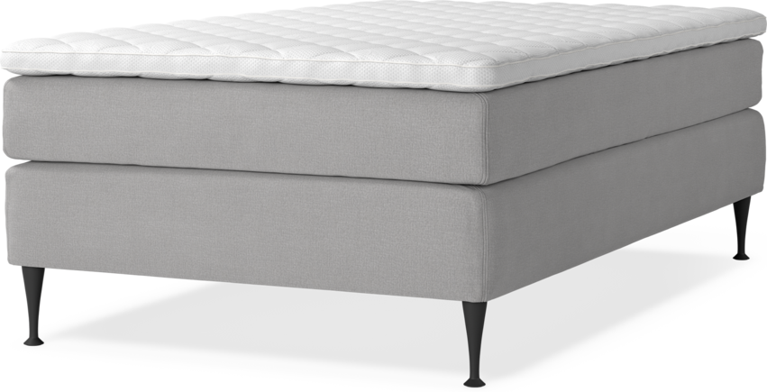 Delux Sense - Kontinentalsäng, enkelsäng 120 cm med bäddmadrass