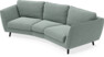 Madison - 3-sits soffa svängd, 70 cm - Turkos