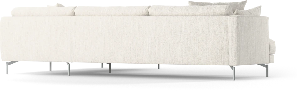 Harper - 3-sits soffa med divan höger - Vit