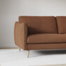 Madison Lux - 2-sits soffa med schäslong vänster - Brun