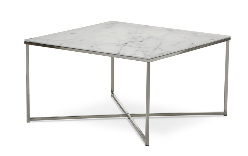Bianca - Soffbord, L 80 cm - Grå