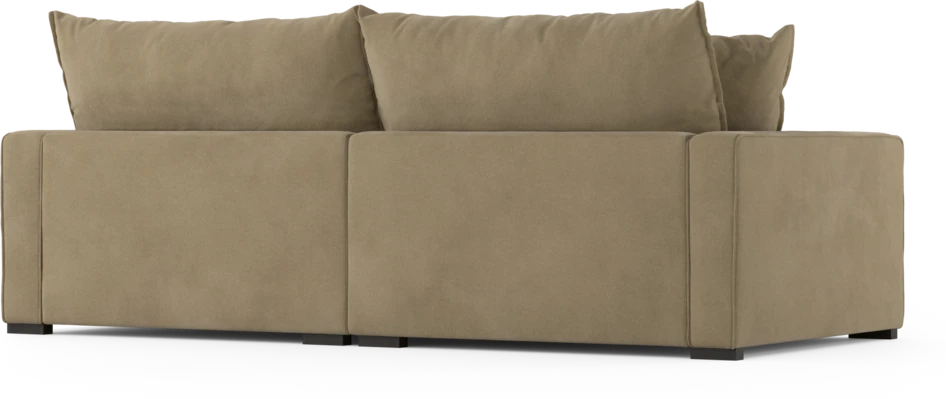 Rossi - 3-sits soffa, hel dyna - Beige