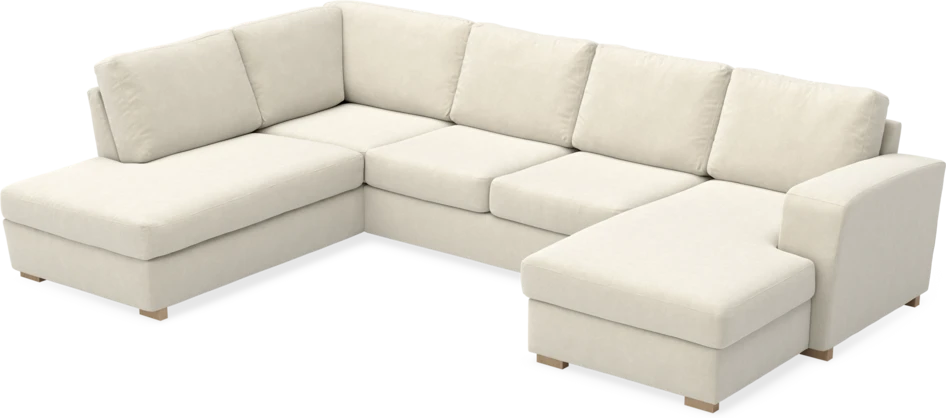 Friday - 3-sits soffa med divan vänster och schäslong höger - Beige