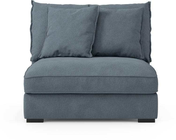 Rossi - 1,5-sits utan armstöd - Blå