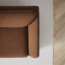 Madison Lux - 3-sits soffa - Brun