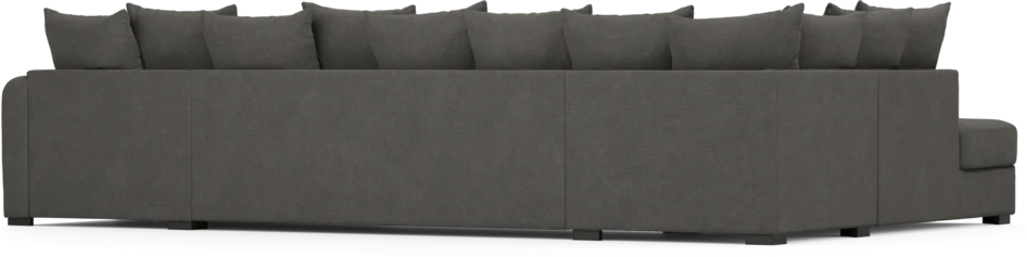 Town - 3-sits soffa med divan vänster och schäslong höger - Brun