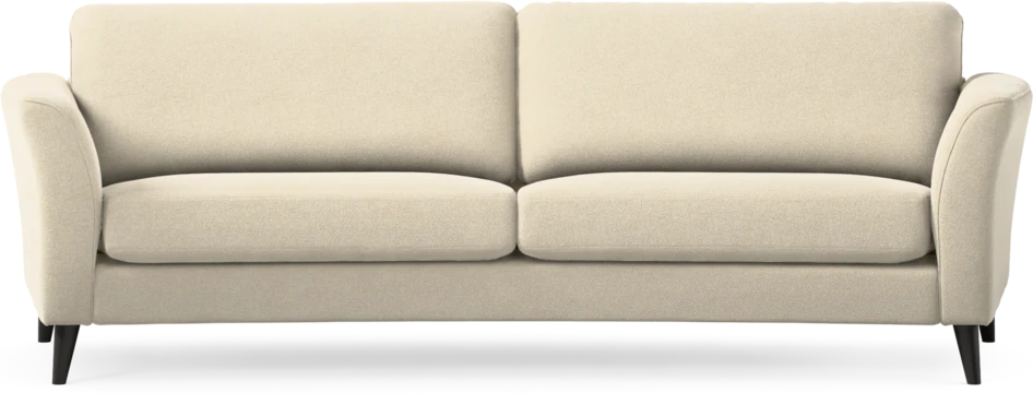 Bridge - 3-sits soffa svängd - Beige