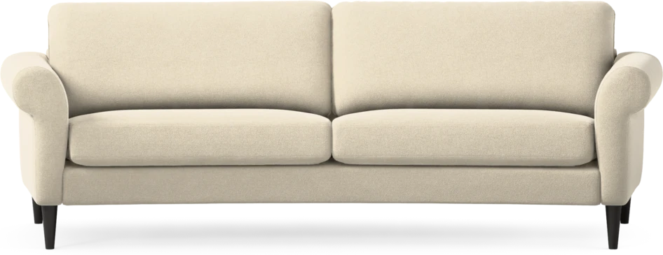 Bridge - 3-sits soffa svängd - Beige