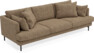 Harper - 4-sits soffa - Brun