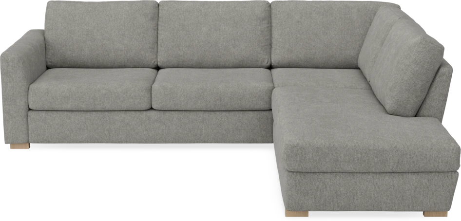 Friday - 2,5-sits soffa med divan höger - Grå