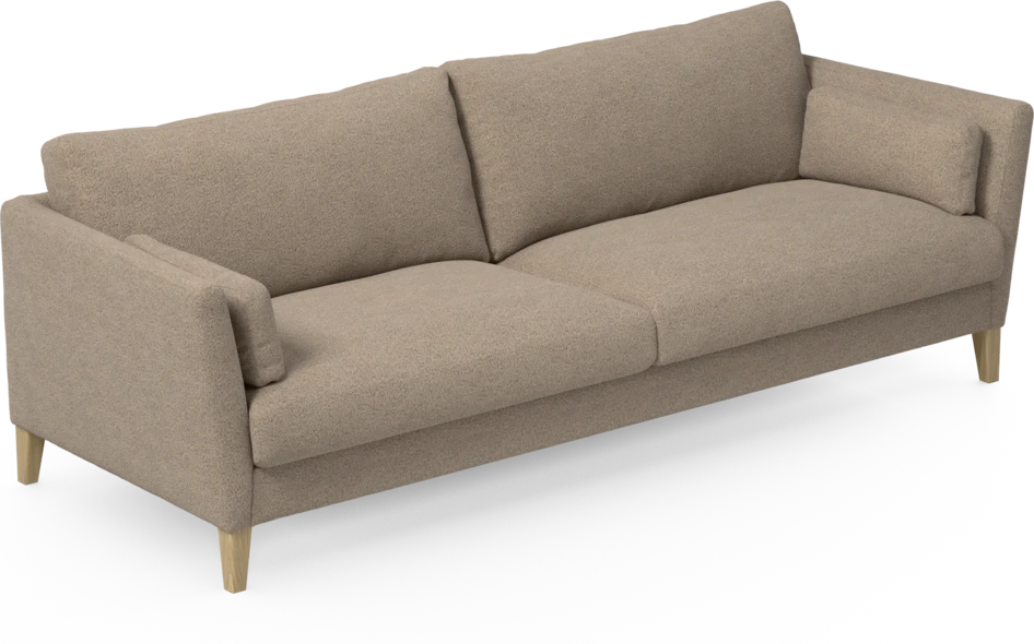 Winston - 4-sits soffa - Brun