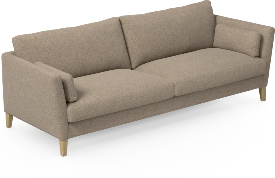 Winston - 4-sits soffa - Brun