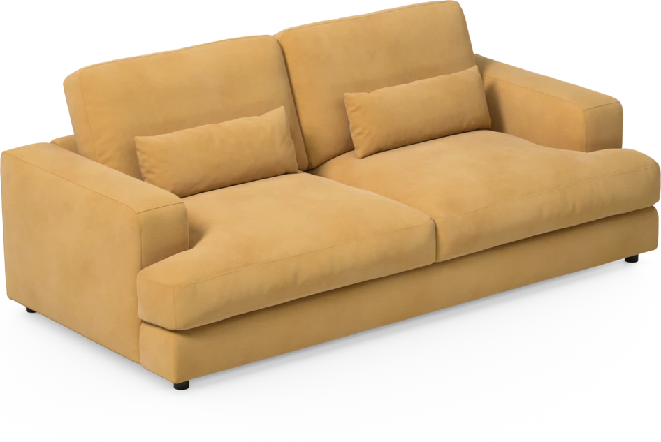 Noma - 3-sits soffa - Gul