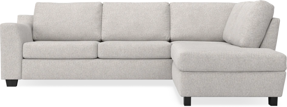 Friday - 2,5-sits soffa med divan höger - Grå