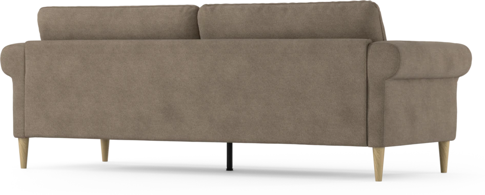 Bridge - 4-sits soffa - Brun