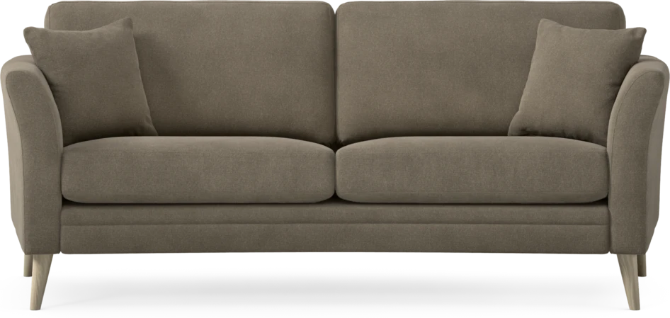 Eden - 2,5-sits soffa svängd - Beige