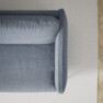 Madison Lux - 3-sits soffa med divan höger - Blå
