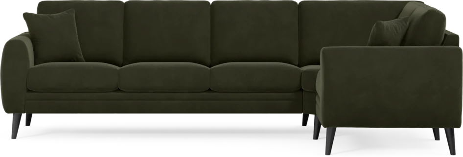 Eden - Hörnsoffa, 3+1-sits - Grön