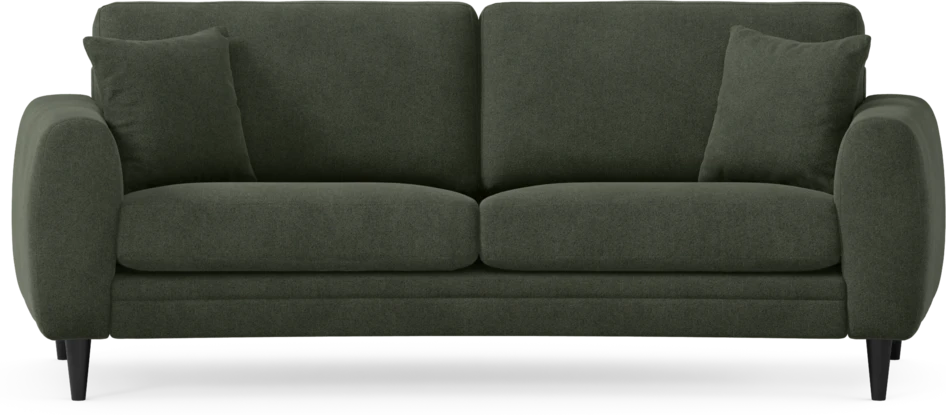 Eden - 2,5-sits soffa svängd - Grön