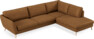 Madison Lux - 3-sits soffa med divan höger - Brun