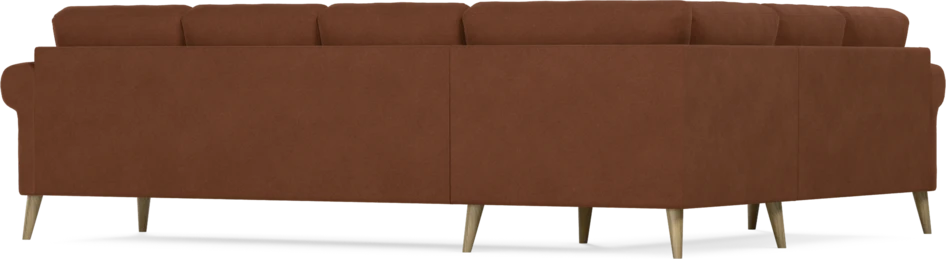 Eden - Hörnsoffa, 2+3-sits - Orange