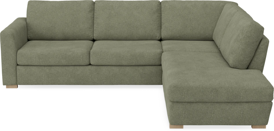 Friday - 2,5-sits soffa med divan höger - Vit