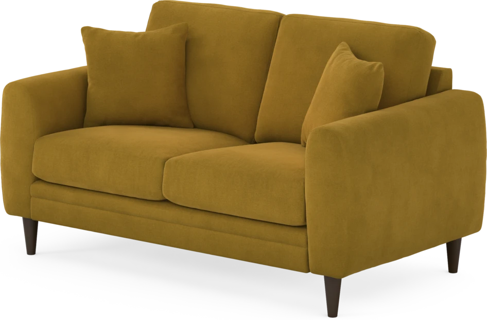 Eden - 2-sits soffa - Gul
