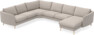 Madison - Hörnsoffa med schäslong höger - Beige