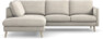 Madison Lux - 2-sits soffa med divan vänster - Beige