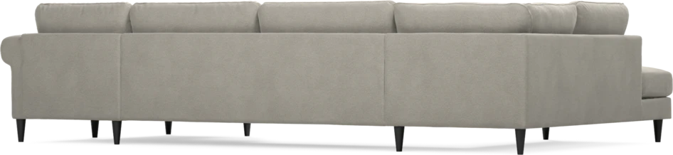 Bridge - 3-sits soffa med divan vänster och schäslong höger - Grå